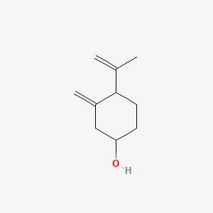 molecular formula C10H16O B580203 3-Methylene-4-isopropenylcyclohexanol CAS No. 15358-81-3