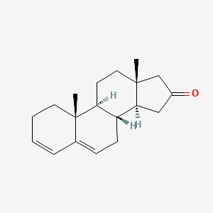 molecular formula C19H26O B580222 3,5-Androstadien-16-one CAS No. 17976-02-2