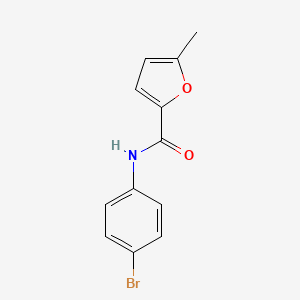 molecular formula C12H10BrNO2 B5802265 N-(4-bromophenyl)-5-methyl-2-furamide 