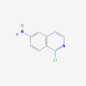 molecular formula C9H7ClN2 B058023 1-氯异喹啉-6-胺 CAS No. 347146-33-2