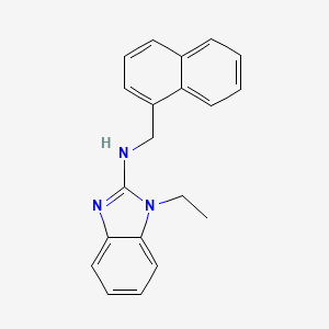 1-ethyl-N-(1-naphthylmethyl)-1H-benzimidazol-2-amine