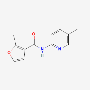 molecular formula C12H12N2O2 B5802425 2-methyl-N-(5-methyl-2-pyridinyl)-3-furamide 