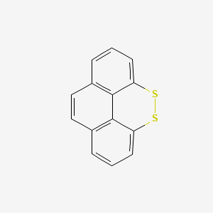molecular formula C14H8S2 B580252 4,5-Dithiapyrene CAS No. 129449-57-6