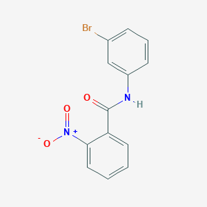 molecular formula C13H9BrN2O3 B5802604 N-(3-bromophenyl)-2-nitrobenzamide CAS No. 99514-86-0