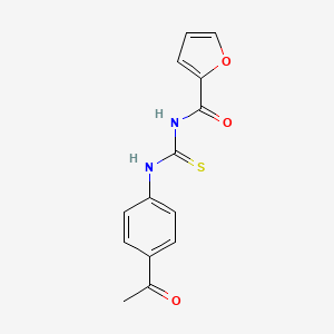 N-{[(4-acetylphenyl)amino]carbonothioyl}-2-furamide