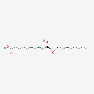 B058029 10-hydroxy-10-[(2S,3S)-3-oct-2-enyloxiran-2-yl]deca-5,8-dienoic acid CAS No. 94161-10-1