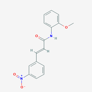 N-(2-methoxyphenyl)-3-(3-nitrophenyl)acrylamide