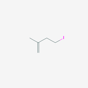 molecular formula C5H9I B058030 4-碘-2-甲基丁-1-烯 CAS No. 53750-52-0