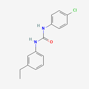 N-(4-chlorophenyl)-N'-(3-ethylphenyl)urea