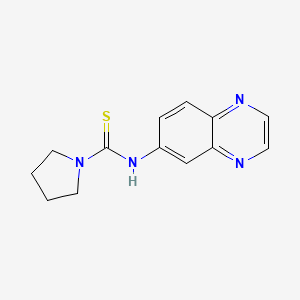 N-6-quinoxalinyl-1-pyrrolidinecarbothioamide