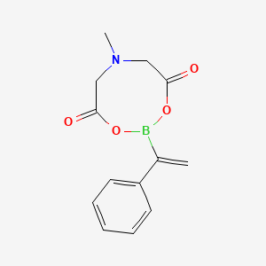 B580346 6-Methyl-2-(1-phenylethenyl)-1,3,6,2-dioxazaborocane-4,8-dione CAS No. 1257651-50-5