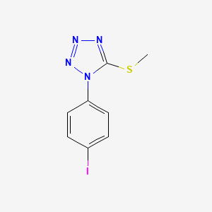 1-(4-iodophenyl)-5-(methylthio)-1H-tetrazole