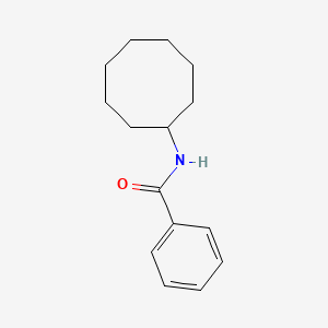 molecular formula C15H21NO B5803760 N-cyclooctylbenzamide 