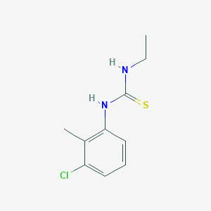 N-(3-chloro-2-methylphenyl)-N'-ethylthiourea