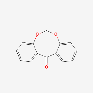 molecular formula C14H10O3 B5804061 12H-dibenzo[d,g][1,3]dioxocin-12-one 