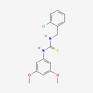 N-(2-chlorobenzyl)-N'-(3,5-dimethoxyphenyl)thiourea
