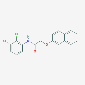 molecular formula C18H13Cl2NO2 B5804242 N-(2,3-dichlorophenyl)-2-(2-naphthyloxy)acetamide 