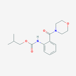 isobutyl [2-(4-morpholinylcarbonyl)phenyl]carbamate