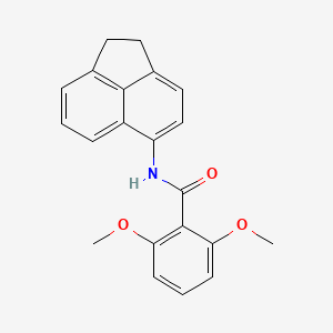 N-(1,2-dihydro-5-acenaphthylenyl)-2,6-dimethoxybenzamide