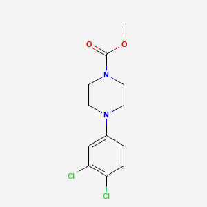 molecular formula C12H14Cl2N2O2 B5804572 methyl 4-(3,4-dichlorophenyl)-1-piperazinecarboxylate 