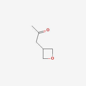 molecular formula C6H10O2 B580469 1-(Oxetan-3-yl)propan-2-one CAS No. 1207175-39-0