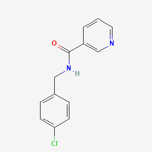 molecular formula C13H11ClN2O B5804863 N-(4-chlorobenzyl)nicotinamide 