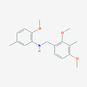 (2,4-dimethoxy-3-methylbenzyl)(2-methoxy-5-methylphenyl)amine
