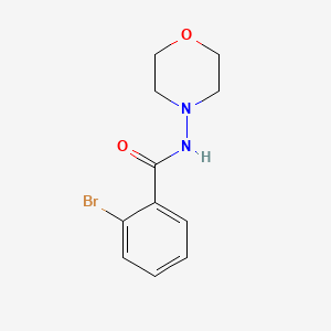 molecular formula C11H13BrN2O2 B5805009 2-bromo-N-4-morpholinylbenzamide CAS No. 331255-48-2