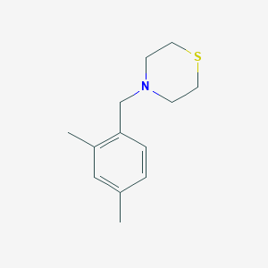 molecular formula C13H19NS B5805197 4-(2,4-dimethylbenzyl)thiomorpholine 