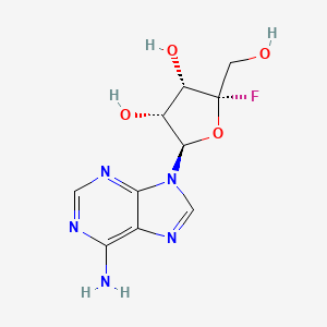 molecular formula C10H12FN5O4 B580521 4'-Fluoroadenosine CAS No. 170874-47-2