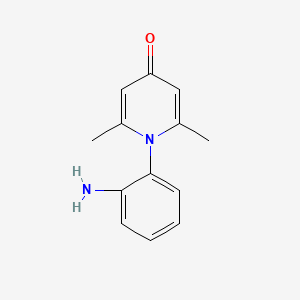 1-(2-aminophenyl)-2,6-dimethyl-4(1H)-pyridinone
