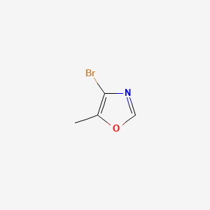 molecular formula C4H4BrNO B580535 4-溴-5-甲基噁唑 CAS No. 1240601-01-7