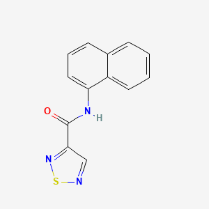 molecular formula C13H9N3OS B5805617 N-1-naphthyl-1,2,5-thiadiazole-3-carboxamide 