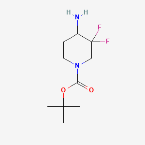 tert-Butyl 4-amino-3,3-difluoropiperidine-1-carboxylate