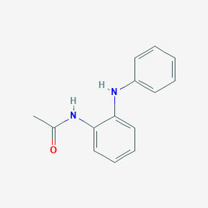 molecular formula C14H14N2O B5805698 N-(2-anilinophenyl)acetamide 