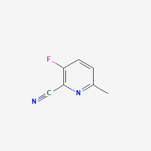 B580600 3-Fluoro-6-methylpyridine-2-carbonitrile CAS No. 1211527-37-5