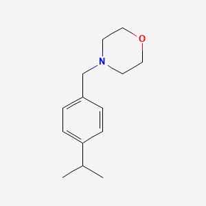 molecular formula C14H21NO B5806022 4-(4-isopropylbenzyl)morpholine 