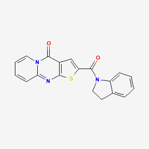 2-(2,3-dihydro-1H-indol-1-ylcarbonyl)-4H-pyrido[1,2-a]thieno[2,3-d]pyrimidin-4-one