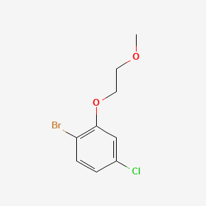 1-Bromo-4-chloro-2-(2-methoxyethoxy)benzene