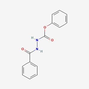phenyl 2-benzoylhydrazinecarboxylate