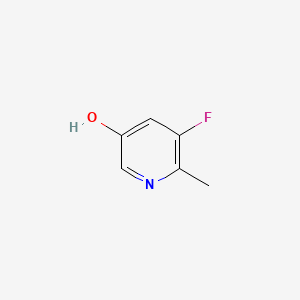 molecular formula C6H6FNO B580654 5-氟-6-甲基吡啶-3-醇 CAS No. 1211584-44-9