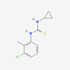 N-(3-chloro-2-methylphenyl)-N'-cyclopropylthiourea