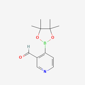 4-(4,4,5,5-Tetramethyl-1,3,2-dioxaborolan-2-yl)nicotinaldehyde