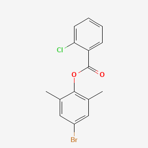 4-bromo-2,6-dimethylphenyl 2-chlorobenzoate