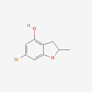 6-Bromo-2-methyl-2,3-dihydro-1-benzofuran-4-ol