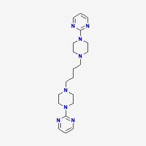 2-[4-[4-(4-Pyrimidin-2-ylpiperazin-1-yl)butyl]piperazin-1-yl]pyrimidine
