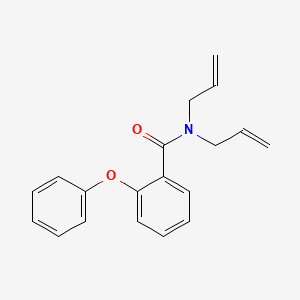 molecular formula C19H19NO2 B5807291 N,N-diallyl-2-phenoxybenzamide 