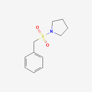 molecular formula C11H15NO2S B5807319 1-(苄基磺酰基)吡咯烷 