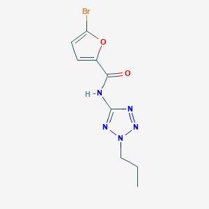 molecular formula C9H10BrN5O2 B5807335 5-bromo-N-(2-propyl-2H-tetrazol-5-yl)-2-furamide 