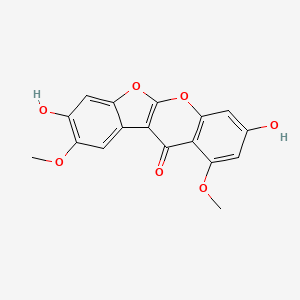 molecular formula C17H12O7 B580735 Erythrinin H CAS No. 1616592-62-1